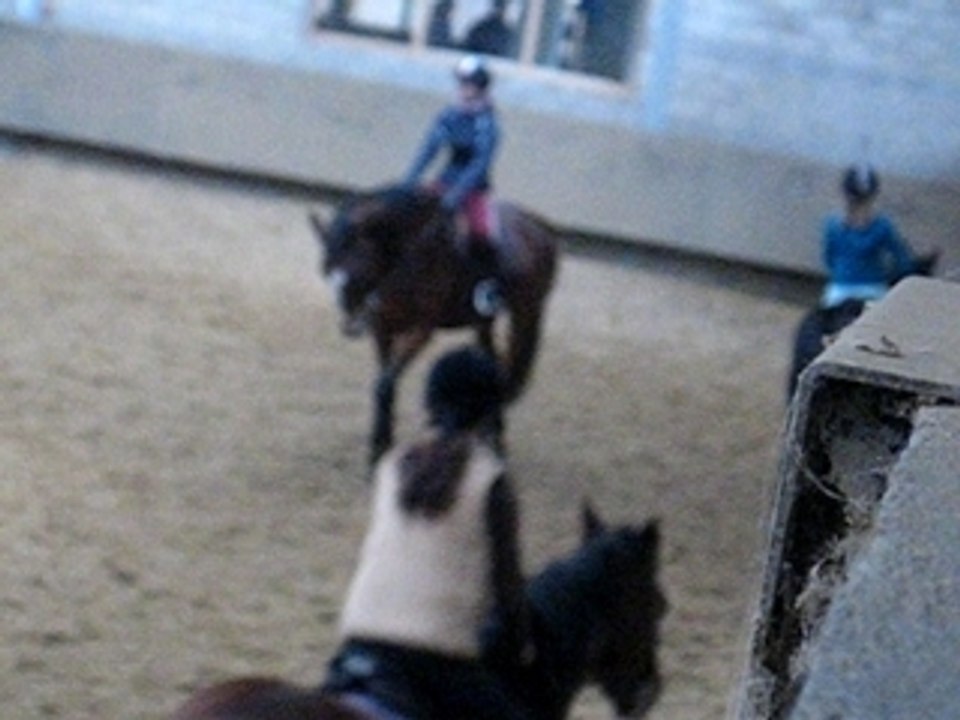 Moi et Lolita au galop