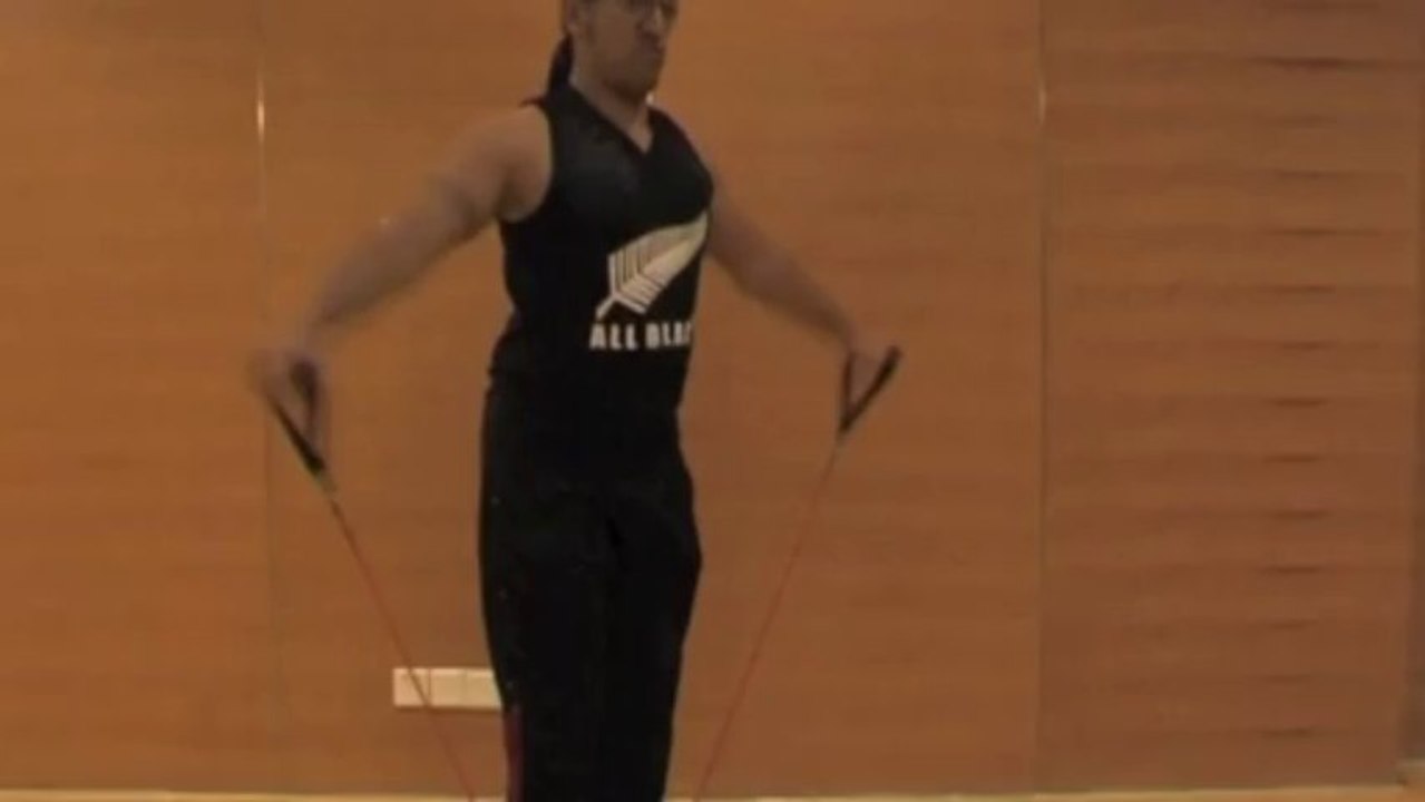 Basic Resistance Band Workouts For The Shoulder area