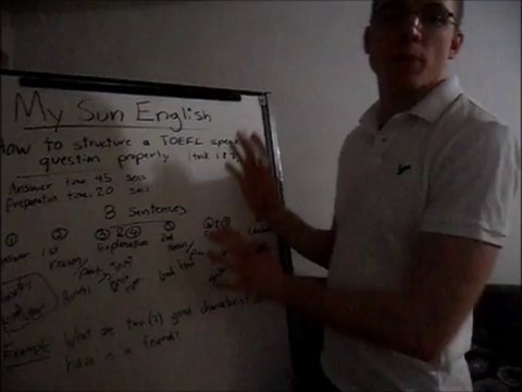 How to structure a TOEFL speaking question properly - MySunEnglish (TOEFL, IELTS, TOEIC)