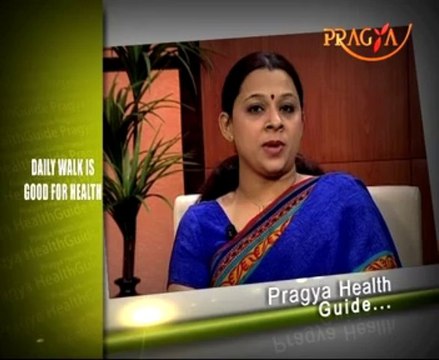 Walking is one of the easiest ways to stay fit & healthy,advised by Mrs. Rashmi Bhatia