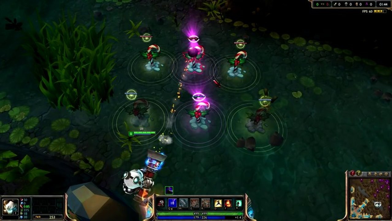 Candy Cane Ward Skin
