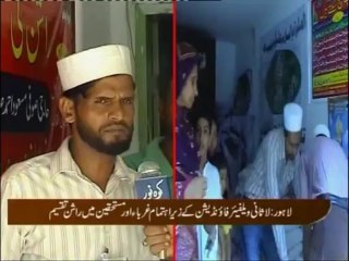 Kohenoor TV Lasani Sarkar Welfare Foundation Rashan Distribution Program 3