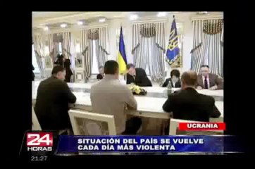 Ucrania: cinco manifestantes murieron y otros 300 quedaron heridos
