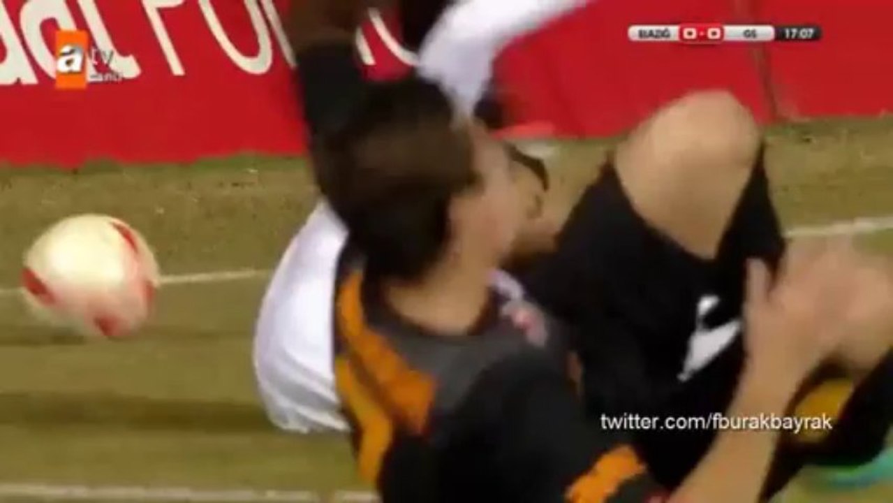 Aydın Yılmaz'ın Ayağının Kırılma anı