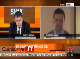 Cüneyt Özdemir'i zor durumda bırakan soru