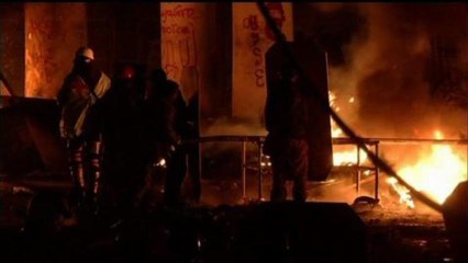 Ukraine : "Je veux être libre, vivre dans un pays libre", explique un manifestant