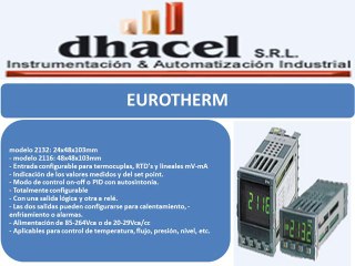 DHACEL Control De Temperatura Multicanal