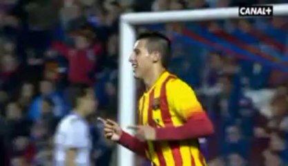 4º final ida copa del rey 13/14 levante 1-barça 4