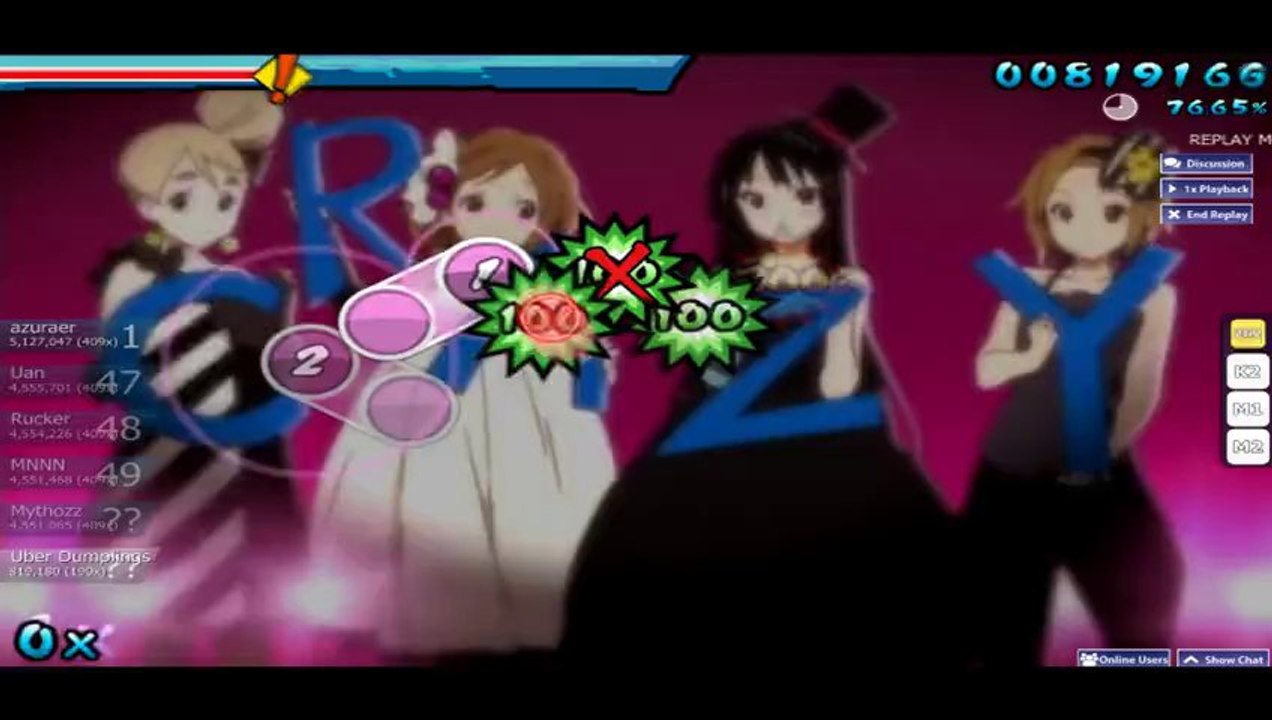 「Osu!」Don't Say Lazy 「Crazy」