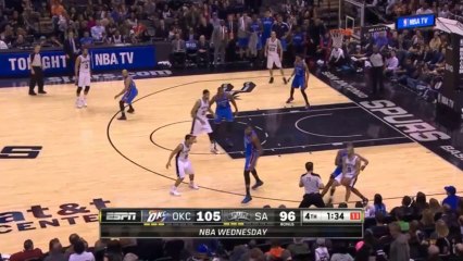 Tony Parker 37 points contre le Thunder