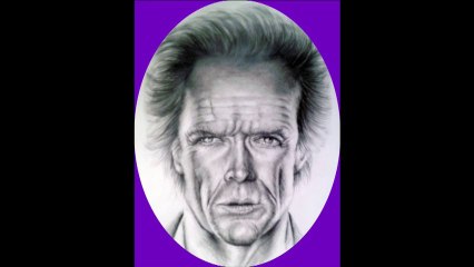 Watch How, Artist Michelangelo Rossi,Draws Clint Eastwood with a Pencil / Part 2