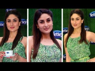 Gorgeous Kareena Kapoor Goes Green For Tetley Green Tea !