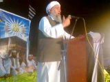 JUI-F jamiat ulama islam corner  meeting at landhi  for upcoming general election 2013 Maulana abdul karim abid vice president of sindh