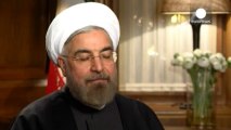 Iranian President Rouhani talks to euronews ahead of Davos debut