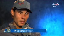 Rafael Nadal Interview for Eurosport after QF at Australian Open 2014