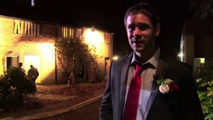 Hollyoaks- Backstage at the Wrecking Ball Stunt