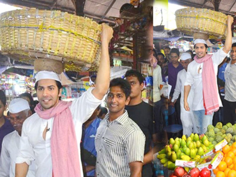 Varun Dhawan Sells Vegetables | Main Tera Hero