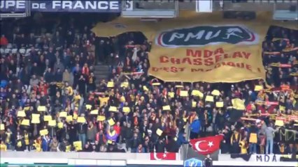 Les supporters de MDA Chasselay