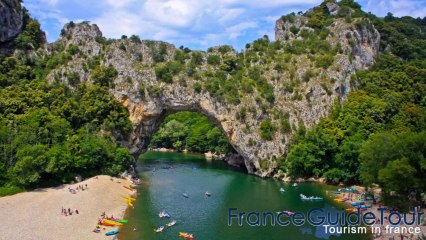 Le pont d'Arc en Ardêche (Franceguidetour, notrebellefrance, Site naturel de France)