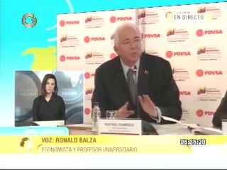 Economista: medida anunciada por Rafael Ramírez es una devaluación