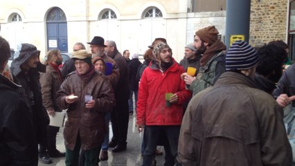 Manifestation de soutien des anti-THT