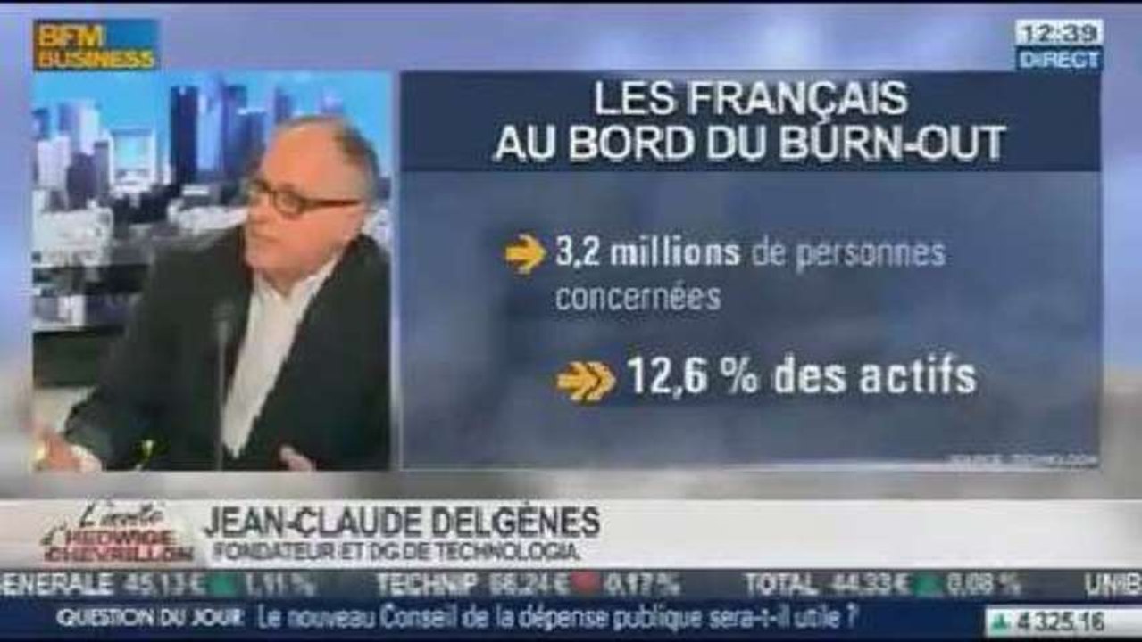 Jean-Claude Delgènes, Technologia, dans L’Invité de BFM Business - 23/01