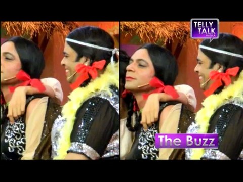 Sunil Grover aka chutki and Manish Paul on 'Mad in India' - EXCLUSIVE