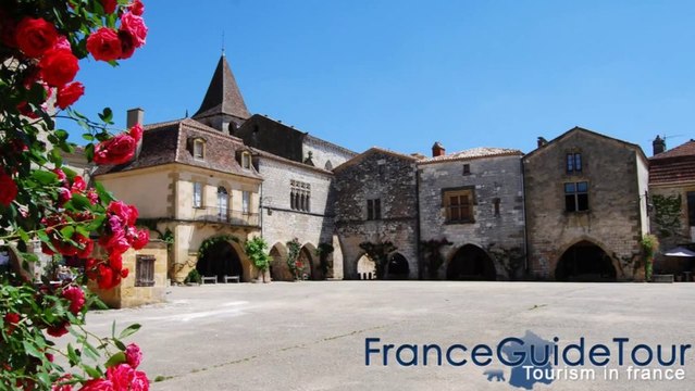 Monpazier, l'un des plus beaux villages de France (Aquitaine, Dordogne, franceguidetour)