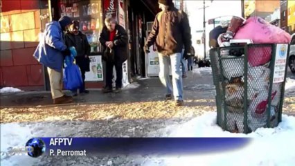 US east coast hit by heavy snow, bitter cold