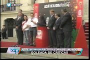 Críticas a Humala por dejar actividades por asistir a presentación de la Copa FIFA