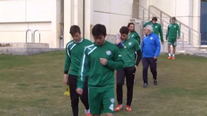 Bursaspor'da Eskişehirspor maçı hazırlıkları başladı -