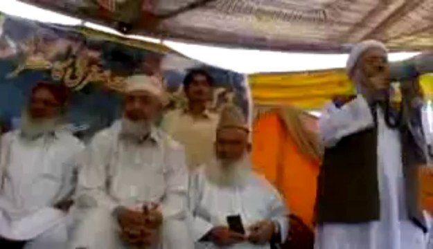 Maulana Abdul Karim Abid at new sabzi mandi Jamiat ulama islam pakistan vice president sindh