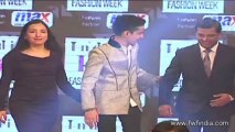 DARSHIL SAFARI WALKS ON RAMP AT KIDS FASHION SHOW new