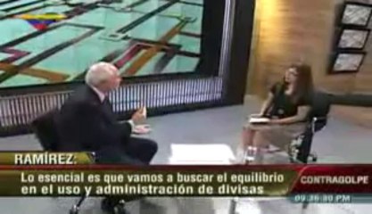 (Vídeo) Contragolpe del día Martes 07 de Enero, 2014 Rafael Ramírez (2/5)