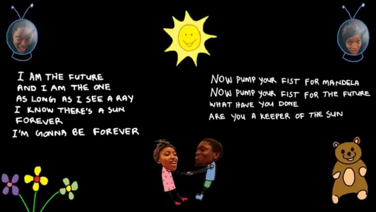 Mandela Tribute Song- KEEPER OF THE SUN by TemiDollFace and IBK Spaceshipboi [LYRIC VIDEO]