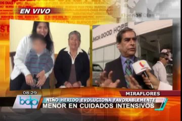 Aseguran que estado de menor accidentado en la Costa Verde es favorable