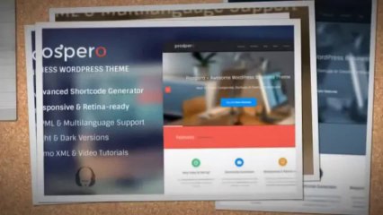 Prospero Business WordPress Theme Download