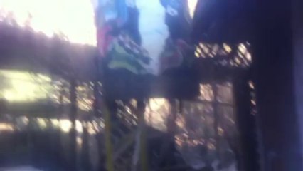 chemin vers le camping le havre de paix "" cascades d'Ouzoud ""