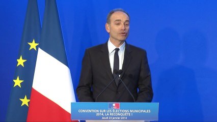 Convention sur les municipales - Jean-François Copé