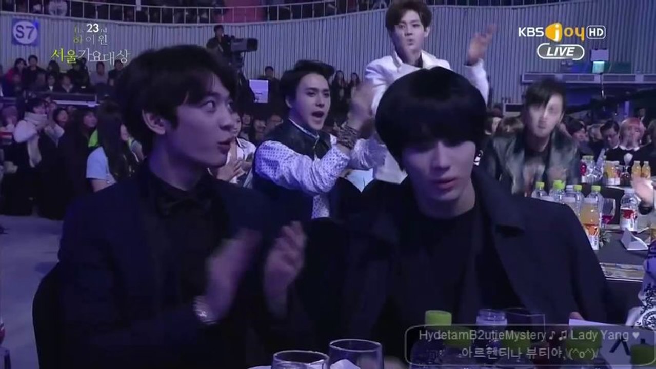 HD 140123 YoSeob (요섭) #비스트 @Seoul Music Awards(서울가요대상) CUT-고마워^ ^-