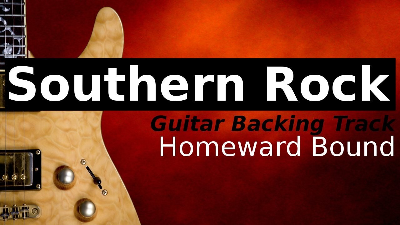 Southern Rock Backing Track for Guitar in G Major - Homeward Bound