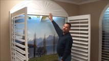 Custom Shutters for Arched Windows