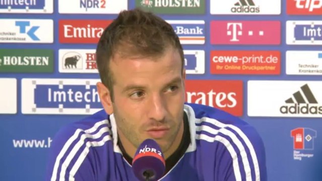Van der Vaart vor Schalke: Gewinnen, egal wie!
