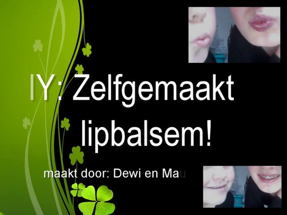 DIY lipbalsem+kleur
