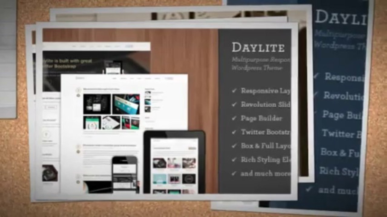 Daylite Multipurpose Responsive WordPress Theme Download