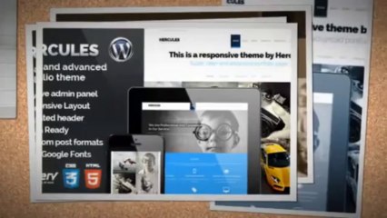 Hercules Portfolio Business WordPress Theme Download