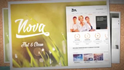 Nova Flat Clean Responsive Theme Download