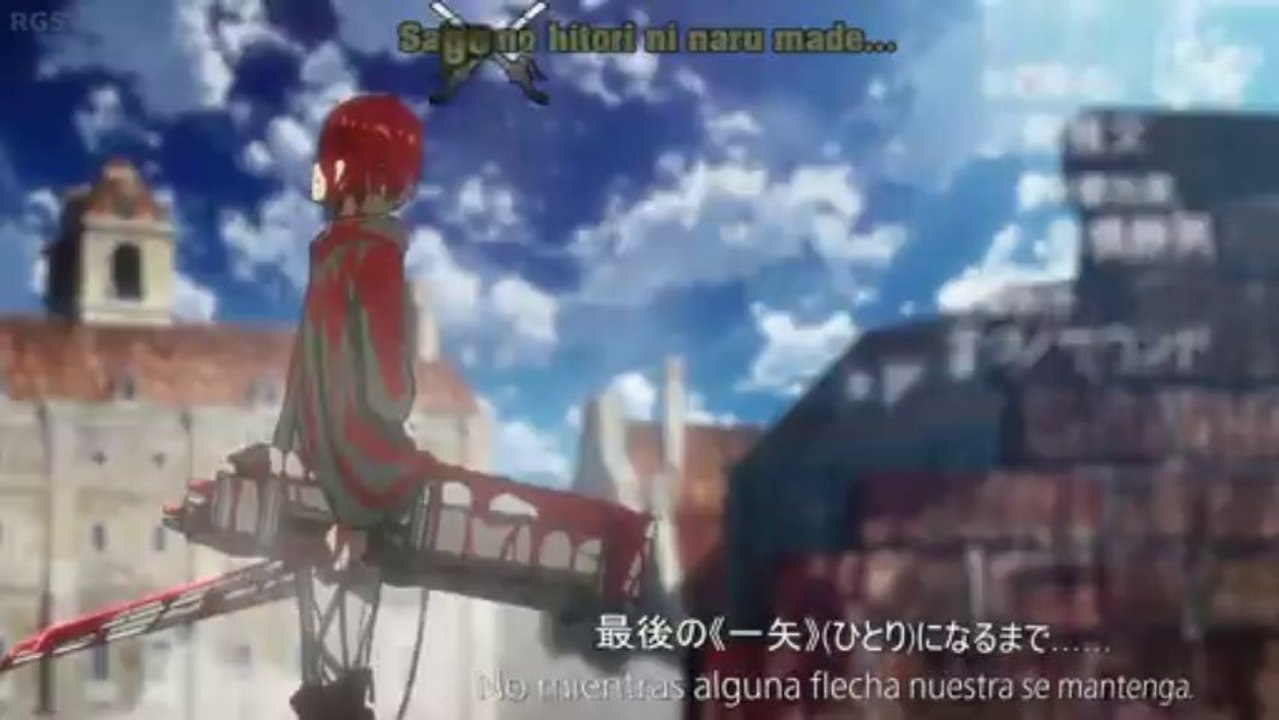 [Rayleghize Subs] Shingeki no Kyojin Opening 2 - Jiyuu no Tsubasa [SubEspañol]