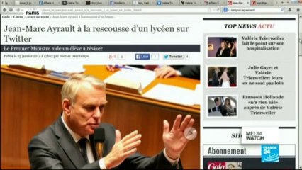 MEDIAWATCH - Hollande's ratings slip after 'Gayetgate'