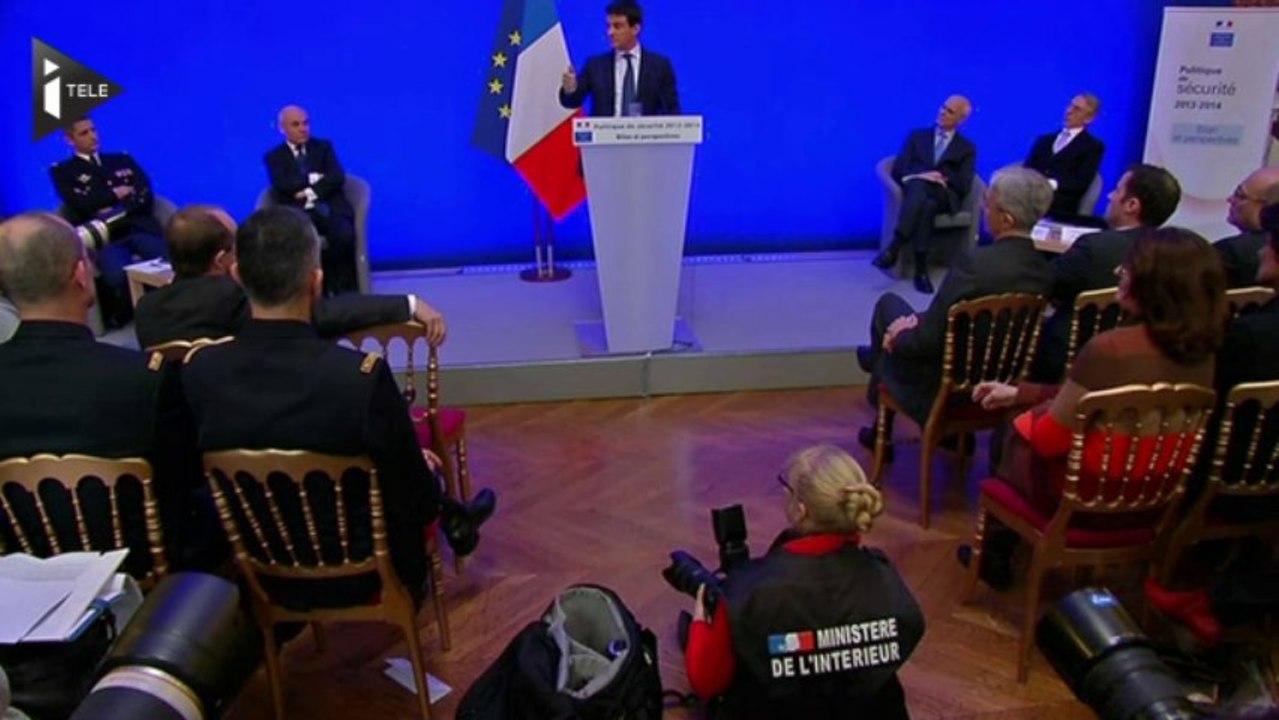Delinquance : Valls justifie un bilan mitigé